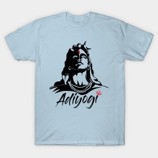 Adiyogi or Adhi Yogi Shiva Mahadev Aum Hindu T-Shirt